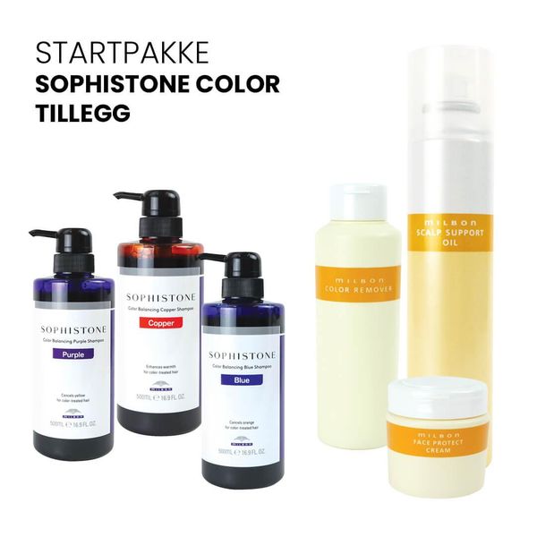 Hovedbilde Milbon Sophistone Color Tillegg Startpakke
