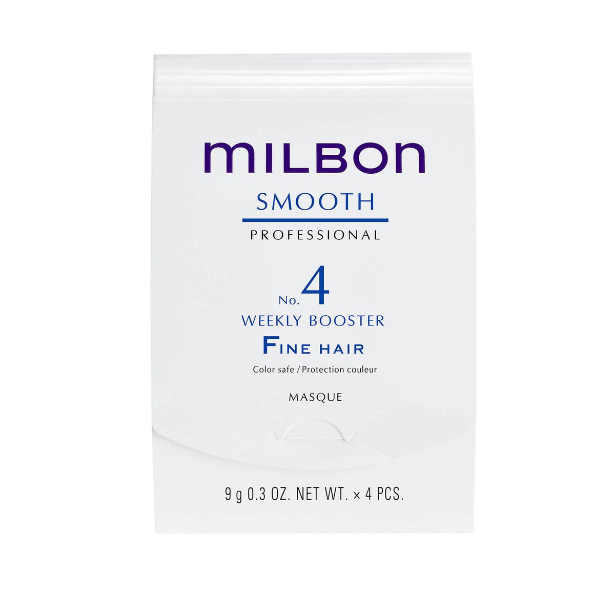 Milbon Smooth No 4 Weekly Booster Fine Hair 9gr'4 x 10