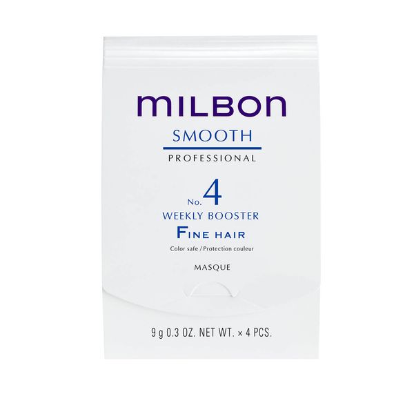 Hovedbilde Milbon Smooth No 4 Weekly Booster Fine Hair 9gr'4 x 10
