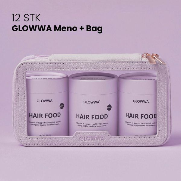 Hovedbilde Glowwa Meno + Cosmetic Bag 12 pk