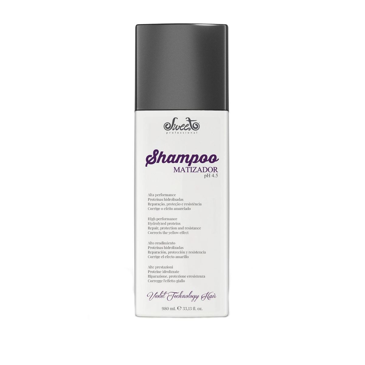 Sweet Toning Shampoo Platinum 980 ml